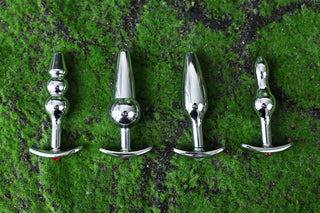 T-shaped screw detach butt plug bdsm toys anal plugs dildo sex toys bondage ass plug anal toys butt toys stainless steel metal butt plug
