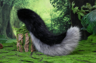 Black gray faux fur wolf ear and tail alsatian wolf dog cosplay german shepherd dog tail and ear shiba Inu dog ears and tail butt plug puppy therian puppy kemonomimi