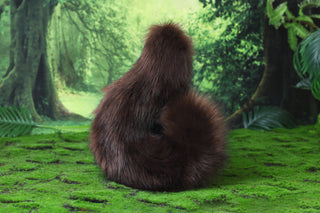 Brown Shepherd dog tail and ear faux fur Splicing Shiba Inu dog ear and tail butt plug anime cosplay therian puppy ear and tail dog kemonomimi