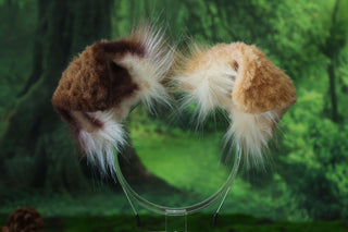 Calico Shepherd dog tail and ear brown faux fur Splicing Shiba Inu dog ear and tail butt plug puppy ear and tail dog kemonomimi anime cosplay therian