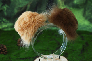 Calico Shepherd dog tail and ear brown faux fur Splicing Shiba Inu dog ear and tail butt plug puppy ear and tail dog kemonomimi anime cosplay therian