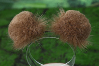 Brown faux fur shepherd dog tail and ear set Shiba Inu dog ear and tail butt plug furry anime cosplay therian puppy ear tail puppy kemonomimi fursuit