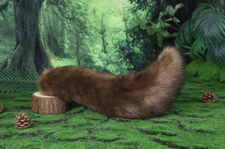 Brown shepherd dog tail and ear Shiba Inu dog ear and tail butt plug animal cosplay petplay puppy ears and tail kemonomimi puppy play therian fursuit
