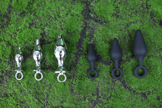 Butt plugs for tug tail bdsm toys anal plugs dildo sex toys bondage ass plug anal toys stainless steel metal butt plug