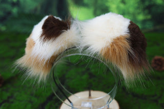 Calico Shepherd dog tail and ear faux fur Splicing Shiba Inu dog ear and tail butt plug anime cosplay kemonomimi puppy ear and tail dog therian furry