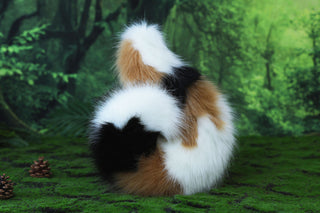 Calico faux fur shepherd dog tail and ear Splicing Shiba Inu dog ear and tail butt plug dog anime cosplay therian puppy ear tail dog girl kemonomimi puppy
