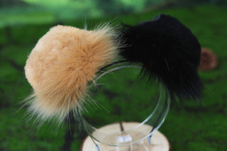 Calico faux fur shepherd dog tail and ear Splicing Shiba Inu dog ear and tail butt plug dog anime cosplay therian puppy ear tail dog girl kemonomimi puppy