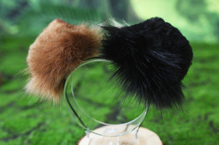 Faux fur calico shepherd dog tail and ear Splicing Shiba Inu dog ear and tail anime cosplay therian puppy ear and tail butt plug dog kemonomimi puppy fursuit
