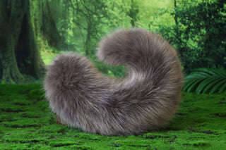 Faux fur shepherd dog tail and ear kemonomimi Shiba Inu dog ear and tail furry anime cosplay girl therian puppy ear and tail butt plug