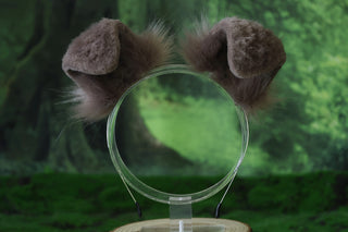 Faux fur shepherd dog tail and ear kemonomimi Shiba Inu dog ear and tail furry anime cosplay girl therian puppy ear and tail butt plug