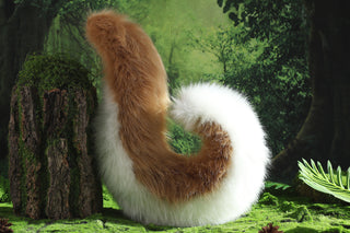 Faux fur shepherd dog tail and ear set Shiba Inu dog ear and tail set dog tail animal cosplay petplay puppy ear and tail set puppy tail