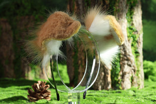 Faux fur shepherd dog tail and ear set Shiba Inu dog ear and tail set dog tail animal cosplay petplay puppy ear and tail set puppy tail
