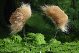 Faux fur shepherd dog tail and ear set Shiba Inu dog ear and tail set dog tail animal cosplay petplay puppy ear and tail set puppy tail
