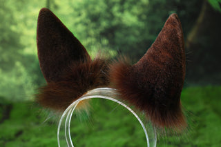 Faux fur shepherd dog tail and ear set Shiba Inu dog ear and tail anime cosplay therian puppy ear tail puppy girl kemonomimi gear puppy tail butt plug