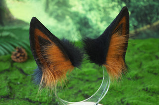German shepherd dog tail butt plug and ear cosplay alsatian wolf dog faux fur shiba Inu dog ears and tail puppy kemonomimi border collie dog therian