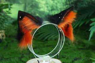 Garfield cat tail and ear set cat ear and tail butt plug anime cosplay kitten tail and ears kittenplay fox ears and tail wolf ear and tail kemonomimi