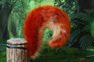 faux fur squirrel ear and tail butt plug squirrel tail and ear set animal cosplay squirrel ear and tail furry squirrel kemonomimi squirrel therian