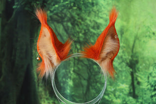 faux fur squirrel ear and tail butt plug squirrel tail and ear set animal cosplay squirrel ear and tail furry squirrel kemonomimi squirrel therian