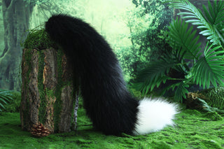 Faux fur fox ear and tail butt plug curved wolf tail and ear cat tail and ear kitten ear and tail set anime cosplay fox kemonomimi wolf ear and tail