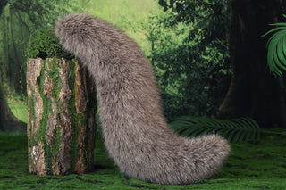 Faux fur fox ear and tail butt plug wolf tail and ear cat tail and ear kitten ear and tail anime cosplay fox kemonomimi wolf therian petplay