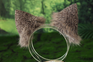 Fox tail and ear set realistic faux fur wolf ear and tail anime cosplay therian cat ear and tail kitten ears and tail kemonomimi furry