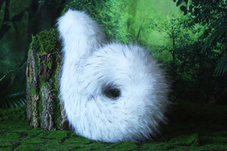 Realistic faux fur puppy tail and ear set  shiba Inu dog tail and ears anime cosplay shepherd dog kemonomimi puppy play dog ear therian
