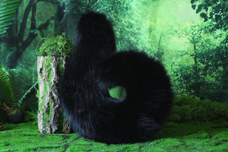 Black puppy ear and tail butt plug puppy kemonomimi faux fur shepherd dog tail and ear Shiba Inu dog ear and tail set animal cosplay puppy play