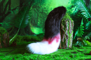 Fox ear and tail butt plug faux fur fox kemonomimi wolf ear and tail anime cosplay petplay cat ear and tail kitten ear and tail furry tail therian ear