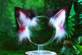 Fox ear and tail butt plug faux fur fox kemonomimi wolf ear and tail anime cosplay petplay cat ear and tail kitten ear and tail furry tail therian ear