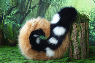 Faux fur shepherd dog tail and ear set shiba Inu dog ear and tail big curved puppy tail anime cosplay petplay puppy ear and tail kemonomimi