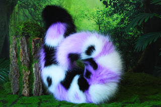 Faux fur shepherd dog tail and ear set shiba Inu dog ear and tail big curved puppy tail anime cosplay petplay light puppy ear and tail kemonomimi