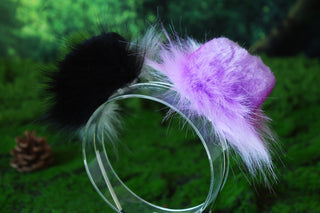 Faux fur shepherd dog tail and ear set shiba Inu dog ear and tail big curved puppy tail anime cosplay petplay light puppy ear and tail kemonomimi