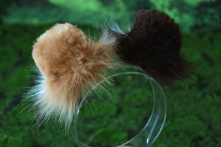 Faux fur shepherd dog tail and ear Splicing Shiba Inu dog ear and tail anime cosplay therian puppy ear and tail plug puppy girl kemonomimi puppy boy
