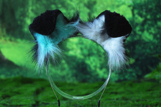 Faux fur Splicing shepherd dog tail and ear Shiba Inu dog ear and tail butt plug anime cosplay therian puppy ear tail puppy girl kemonomimi puppy boy