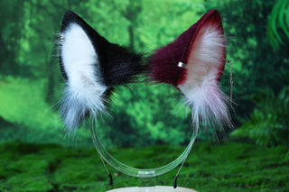 Faux fur puppy ears and tail shepherd dog tail plug and ear set shiba Inu dog ear and tail anime cosplay therian puppy girl kemonomimi puppy boy