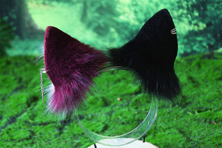 Faux fur puppy ears and tail shepherd dog tail plug and ear set shiba Inu dog ear and tail anime cosplay therian puppy girl kemonomimi puppy boy
