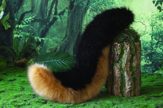 Faux fur wolf ear and tail alsatian wolf dog cosplay german shepherd dog tail and ear shiba Inu dog ears and tail therian puppy kemonomimi