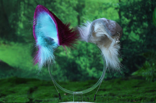 Faux fur shepherd dog tail and ear set Shiba Inu dog ear and tail plug anime cosplay therian puppy ear tail puppy kemonomimi furry puppy girl