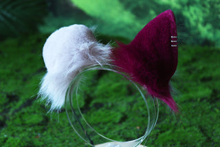 Faux fur shepherd dog tail and ear set Shiba Inu dog ear and tail plug anime cosplay therian puppy ear tail puppy kemonomimi furry puppy girl
