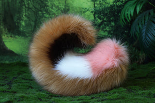 Faux fur shepherd dog tail and ear shiba Inu dog ear and tail anime cosplay therian puppy ear and tail puppy girl kemonomimi puppy play
