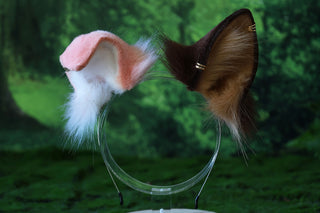 Faux fur shepherd dog tail and ear shiba Inu dog ear and tail anime cosplay therian puppy ear and tail puppy girl kemonomimi puppy play