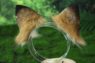 Faux fur fox ear and tail butt plug wolf tail and ear cat tail and ear kitten ear and tail anime cosplay fox kemonomimi wolf therian petplay