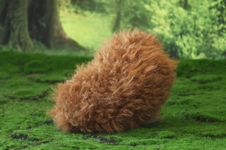 Faux fur sheep costume ears and tail goat kemonomimi sheep cosplay brown sheep ears with horns therian anime cosplay christmas gift birthday goat ear and tail butt plug