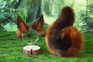 German shepherd dog tail butt plug and ear cosplay alsatian wolf dog faux fur shiba Inu dog ears and tail puppy kemonomimi border collie dog therian