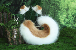 Shepherd dog tail and ear Shiba Inu dog ear and tail plug animal cosplay petplay kemonomimi puppy girl