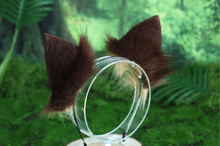 Husky dog ear and tail set puppy ear and tail plug set animal cosplay puppy play petplay dog ear and dog tail set puppy kemonomimi