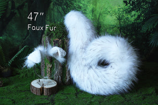 Realistic faux fur puppy tail and ear set  shiba Inu dog tail and ears anime cosplay shepherd dog kemonomimi puppy play dog ear therian