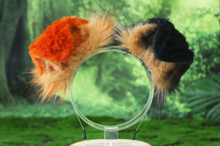 Realistic faux fur shepherd dog tail and ear Shiba Inu dog ear and tail butt plug dog therian animal cosplay puppy ear and tail puppy kemonomimi ears gift
