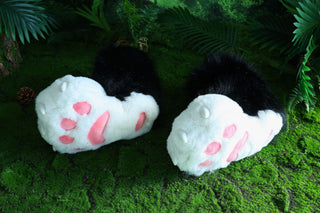 Cosplay fursuit feet paws - feetpaws - fursuit paws - fursuit shoes - kemonomimi foot paw furry - cat feet paws - puppy feet paws canine