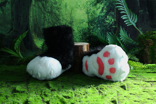 Cosplay fursuit feet paws - feetpaws - fursuit paws - fursuit shoes - kemonomimi foot paw furry - cat feet paws - puppy feet paws canine